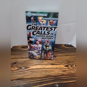 The Greatest Calls in Super Bowl History on VHS